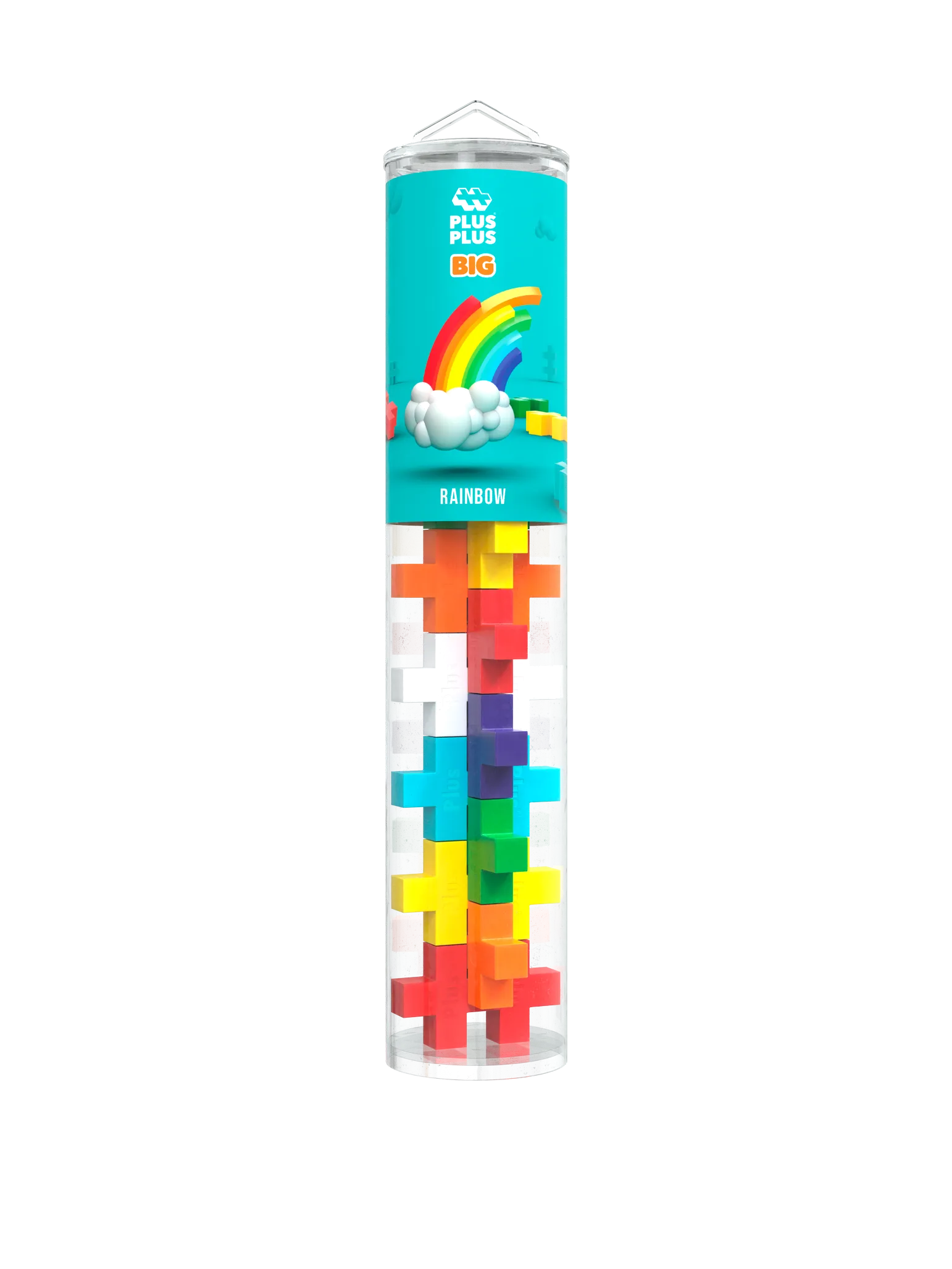 BIG Regnbågsfärgmix – 15 stk